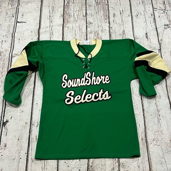Sound Shore Select Athletic Knit Club Hockey Sports Jersey - Picture 1 of 10